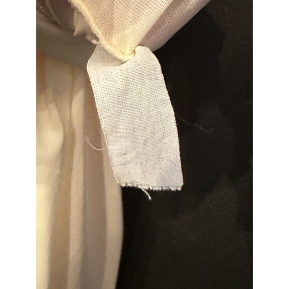 Vintage Satin/Nylon ? Ivory Slip Nightgown Lingerie Small/ Medium Women’s C3 - Picture 8 of 9